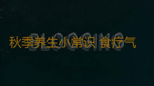 秋季养生小常识 食疗气虚应补哪些食物