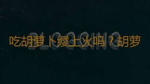 吃胡萝卜缨上火吗？胡萝卜缨的营养价值有哪些